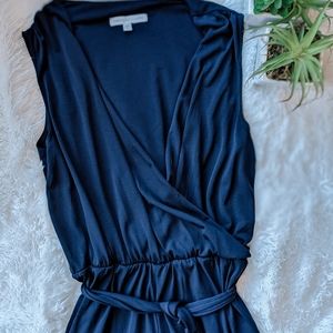 Flowy Navy Blue Romper